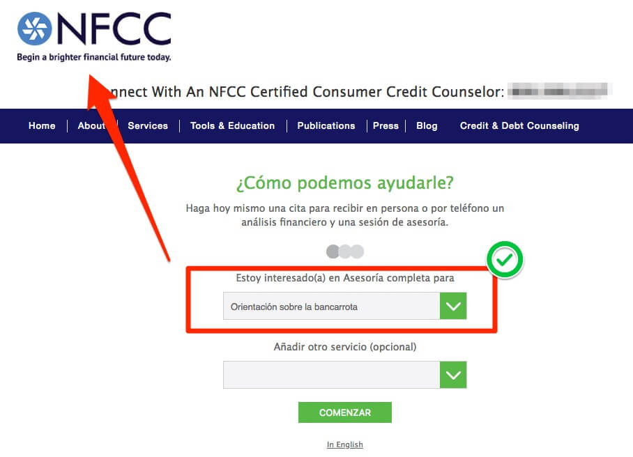 NFCC ofrece asesoria de deudas