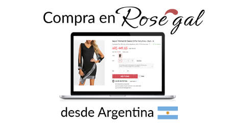 Comprar en Rosegal Argentina