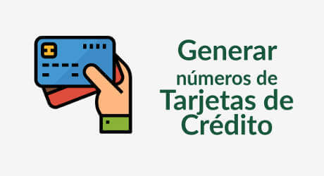 Generador de números de Tarjeta