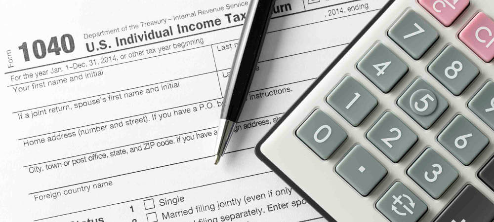 Presentacion de income tax al IRS