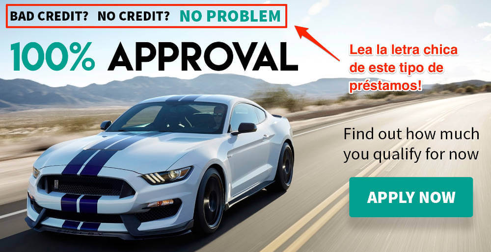 Prestamos para comprar un carro nuevo